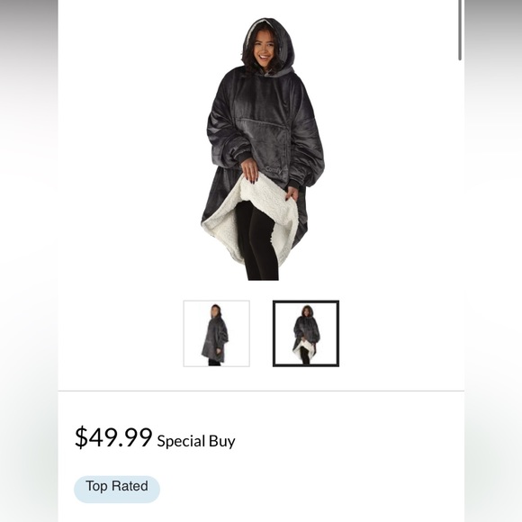 The Comfy Blanket Sweater - One Size Fits All - Picture 3 of 3